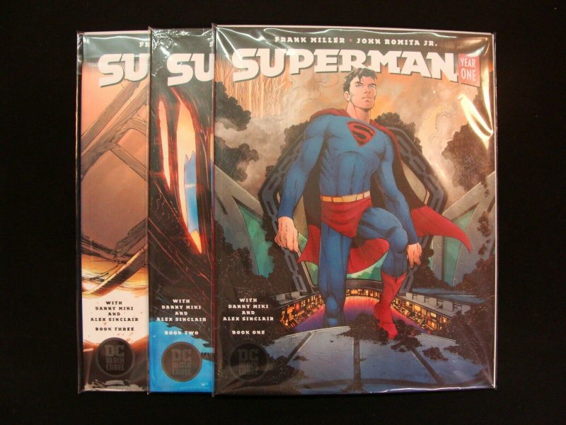 Superman Year One #1-3 Complete Set by Danny Miki & Alex Sinclair DC Comics