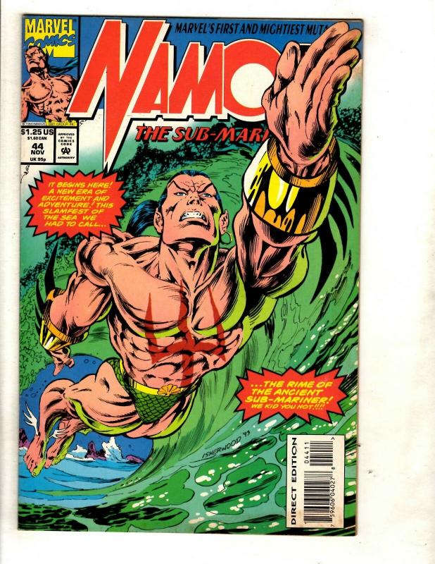 10 Marvel Comics Namor 8 30 32 44 20 14 Annual 2 The Man-Thing 3 + J332