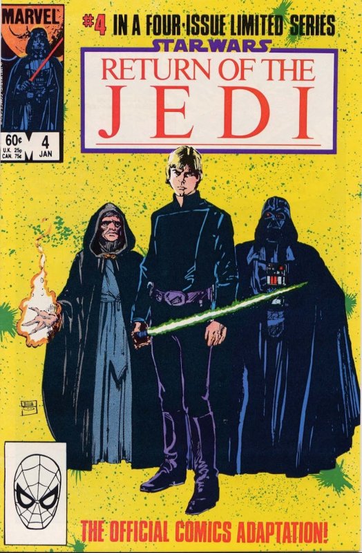 STAR WARS: RETURN OF THE JEDI #04 (1984) BILL SIENKIEWICZ | DIRECT | COPPER AGE