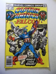 Captain America #215 (1977) FN/VF Condition