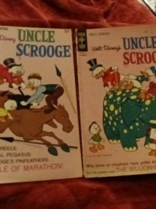 Uncle Scrooge 28 Issue Silver Bronze Age Comics Lot Run Set Collection Gold Key