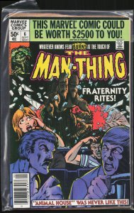 Man-Thing #6 (1980) Man-Thing