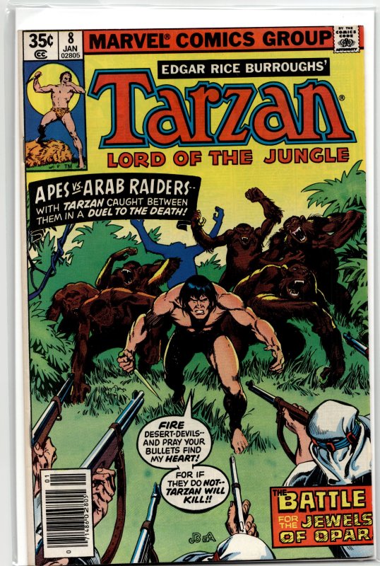 Tarzan #8 (1978) Tarzan
