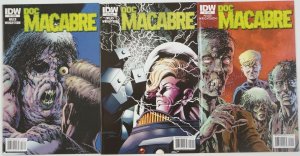 Doc Macabre #1-3 VF/NM complete series - steve niles - bernie wrightson - horror