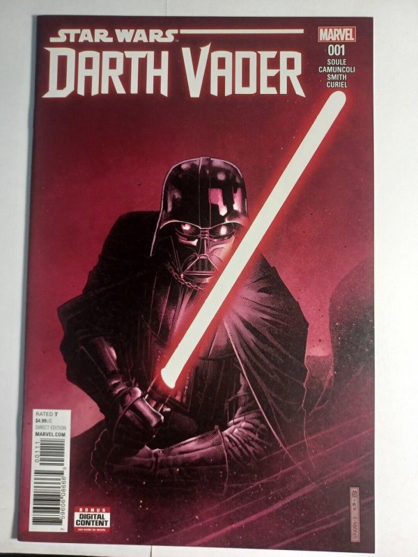 Star Wars Darth Vader #1 NM 2017 Marvel Comics c220