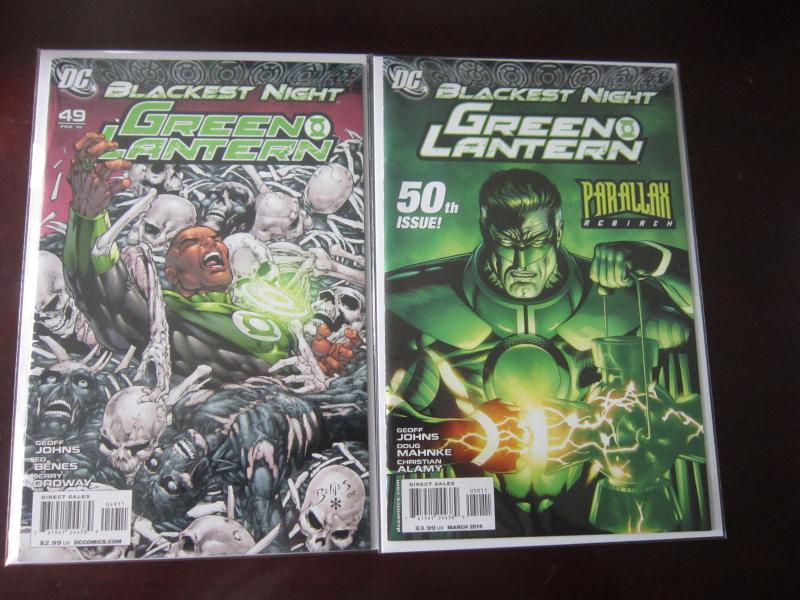 Green Lantern (2009 3rd Series) 14 DIFFERENT, SET:#46-67, 8.0/VF