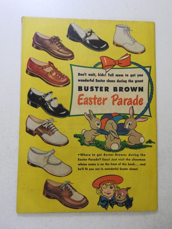 Buster Brown Comic Book #26 (1952) VG+ Condition rust on staples