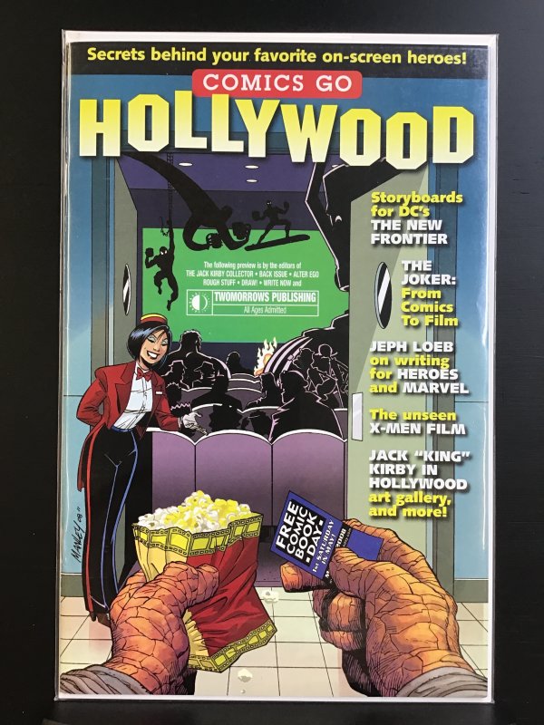 Comics Go Hollywood #1 (2008) FCBD TwoMorrows Publishing