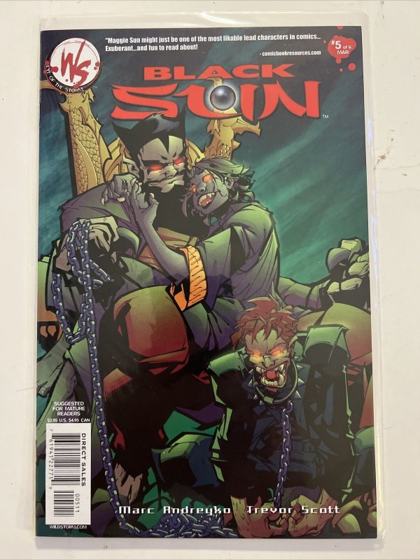 BLACK SUN #1-6 Complete Series Wildstorm Comics 2002 