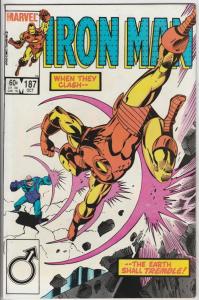 Iron Man #187 (Oct-85) NM/NM- High-Grade Iron Man