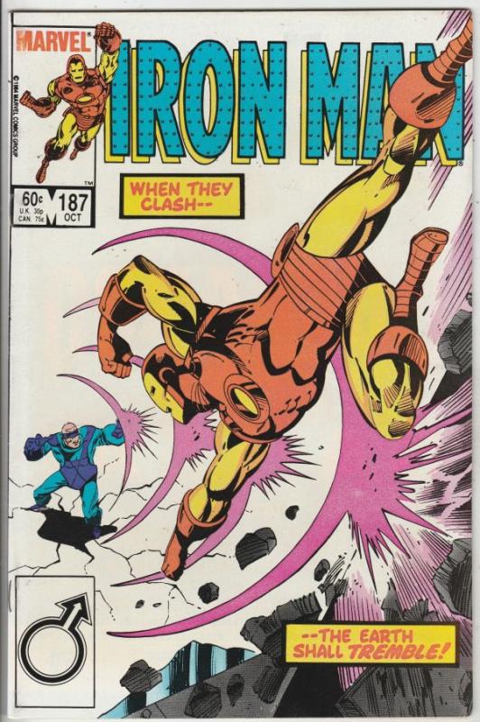 Iron Man #187 (Oct-85) NM/NM- High-Grade Iron Man