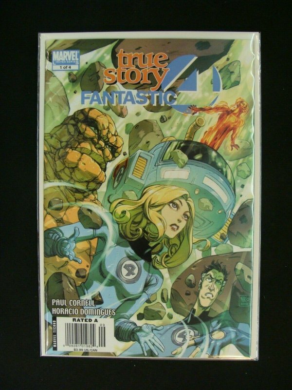 Fantastic Four True Story #1-4 Complete Set Run Marvel Limited Series NM