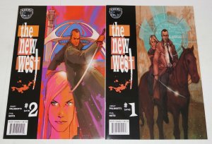 the New West #1-2 VF/NM complete series - jimmy palmiotti - phil noto - comics 