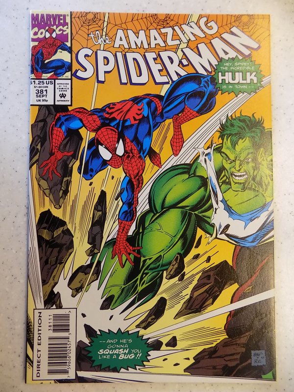 AMAZING SPIDER-MAN # 381 MARVEL ACTION ADVENTURE