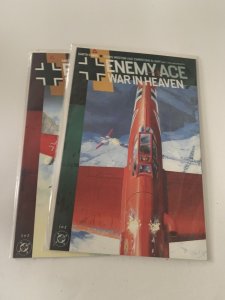 Enemy Ace War In Heaven 1 2 Lot Run Set Near Mint Dc