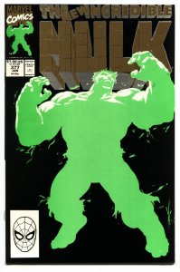 INCREDIBLE HULK #377 2nd print First Professor Hulk Avengers-VF/NM