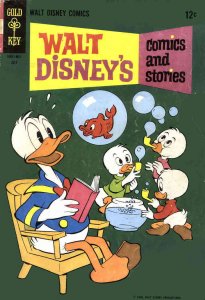 Walt Disney's Comics and Stories #334 GD ; Gold Key | low grade comic July 1969 