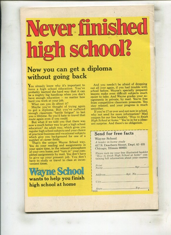 HUMAN TORCH #4 (4.5) THE HUMAN TORCH MEETS PASTE-POT PETE!! 1974