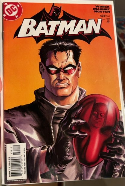 Batman #638 Second Print Cover (2005) Batman 