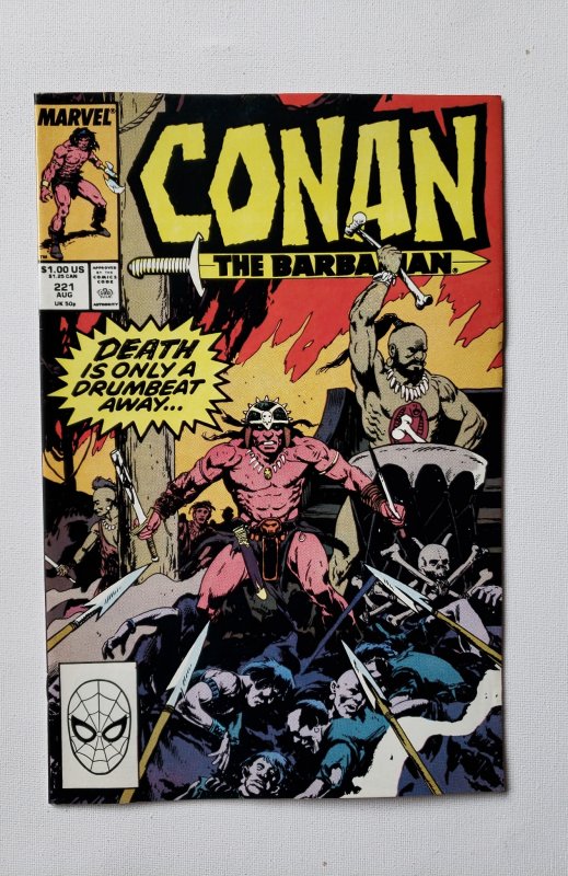 Conan the Barbarian #221 (1989)