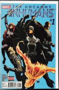 Uncanny Inhumans #1 (2015) Inhumans