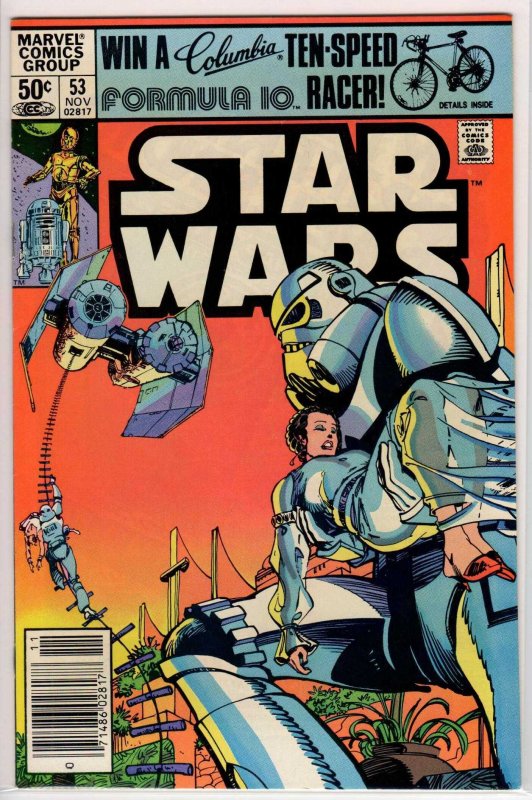 Star Wars #53 Newsstand Edition (1981) 8.0 VF