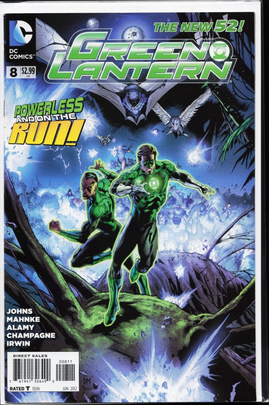 Green Lantern #8 (2012) Green Lantern