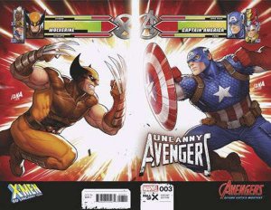 Uncanny Avengers (4th Series) #3D VF/NM ; Marvel | Wolverine vs Captain America 