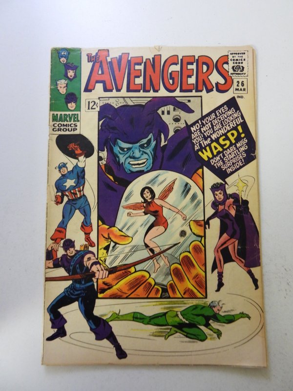 The Avengers #26 (1966) VG- condition see description