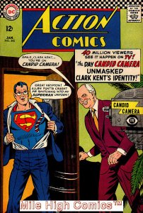 ACTION COMICS  (1938 Series) (#0-600, 643-904) (DC) #345 Very Good Comics Book