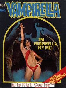 VAMPIRELLA  (MAGAZINE) (U.K.) (1972 Series) #4 Very Good