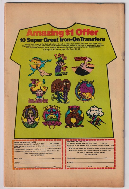 Haunted #28 (1976) Baron Weirwulf