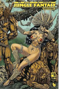 Jungle Fantasy: Survivors #9 Wraparound Nude Cover (2018)  NM