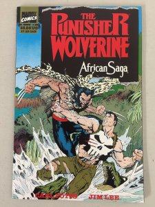 The Punisher Wolverine African Saga Marvel TPB NM- 1st Print Jim Lee