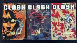 Clash Full Set # 1,2,3 #  Dc Comics 1991 Nm+