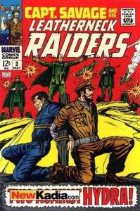 Captain Savage and His Leatherneck Raiders #3, Fine- (Stock photo)