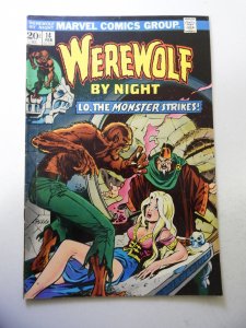 Werewolf by Night #14 (1974) VG+ Condition