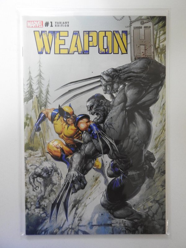 Weapon H #1 Clayton Crain Secret Retailer Variant (2018)