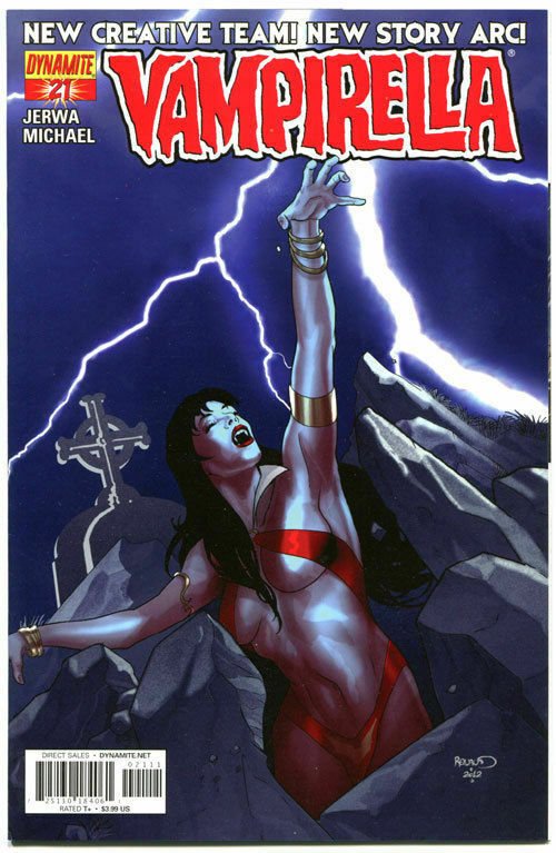 VAMPIRELLA #21, VF+, Renaud, Femme fatale, 2010,more Vampire Horror in store