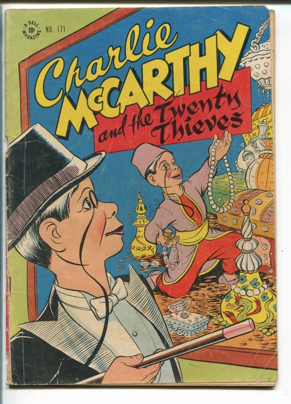 CHARLIE MCCARTHY-#171-1947-FOUR COLOR-TWENTY THIEVES-good minus