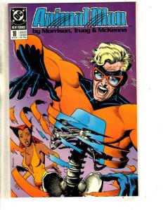 6 DC Comics Animal Man 2 10 22 25 17 + Christmas W/ Super-Heroes Special 2 J315