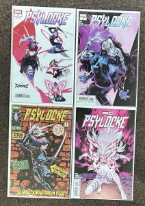 Psylocke #5,8,9,10 NM Lot 2025 X-Men