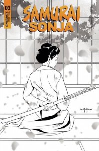 Samurai Sonja #3P VF/NM ; Dynamite | Red Sonja spin-off FOC 1:10 variant