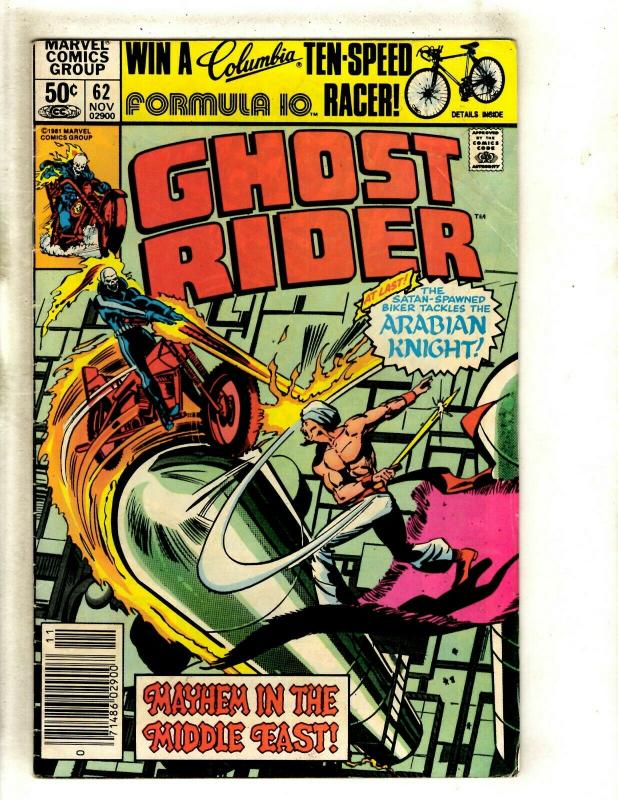 7 Marvel Comic Books Ghost Rider 52 61 62 X-Men 1 Ka-Zar 2 Daredevil 199 300 RM1