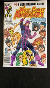 West Coast Avengers #1 (1984) Newstand Edition