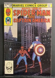 Marvel Team-Up #128 (1983) Spider-Man & Captain America FN