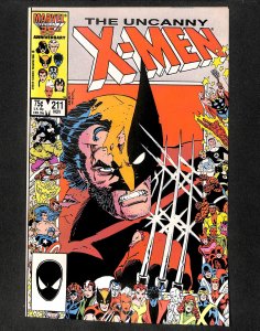 Uncanny X-Men #211 Mutant Massacre Tie-in!
