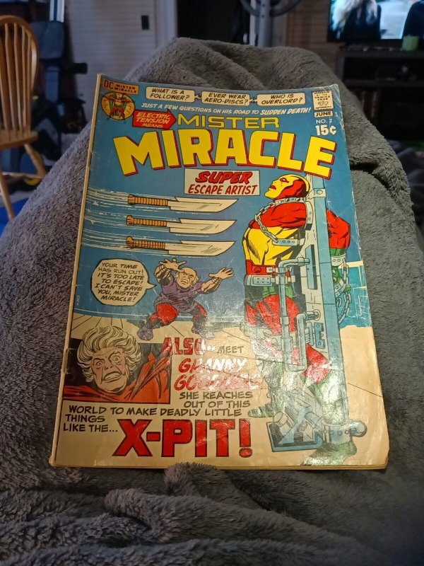 Mister Miracle #2 Bronze Age 1971 Key Book 1st First Granny Goodness Dc Comics