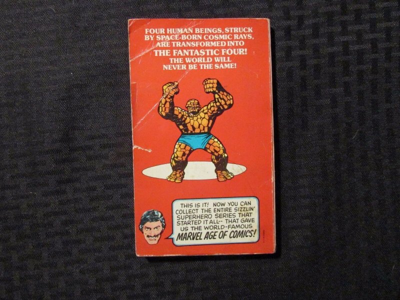 1977 FANTASTIC FOUR Pocket Paperback VG- 3.5 Jack Kirby / Reprints #1-6