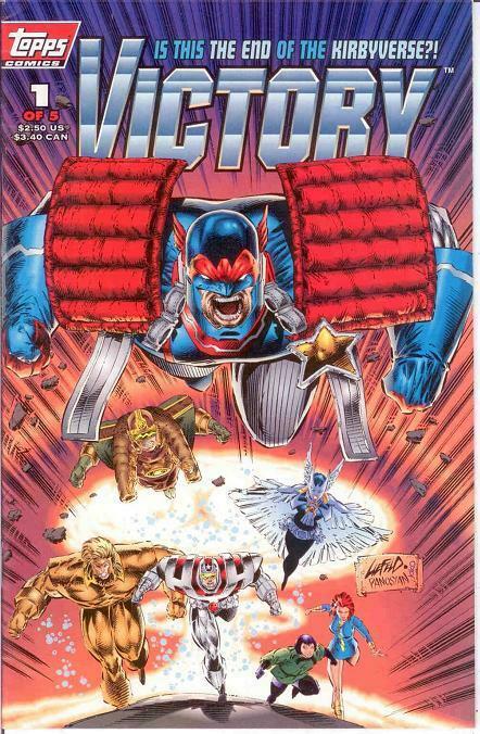 VICTORY (1994 TOPPS) 1 (2.50 CVR;STEEL GREY LOGO) VF-NM COMICS BOOK